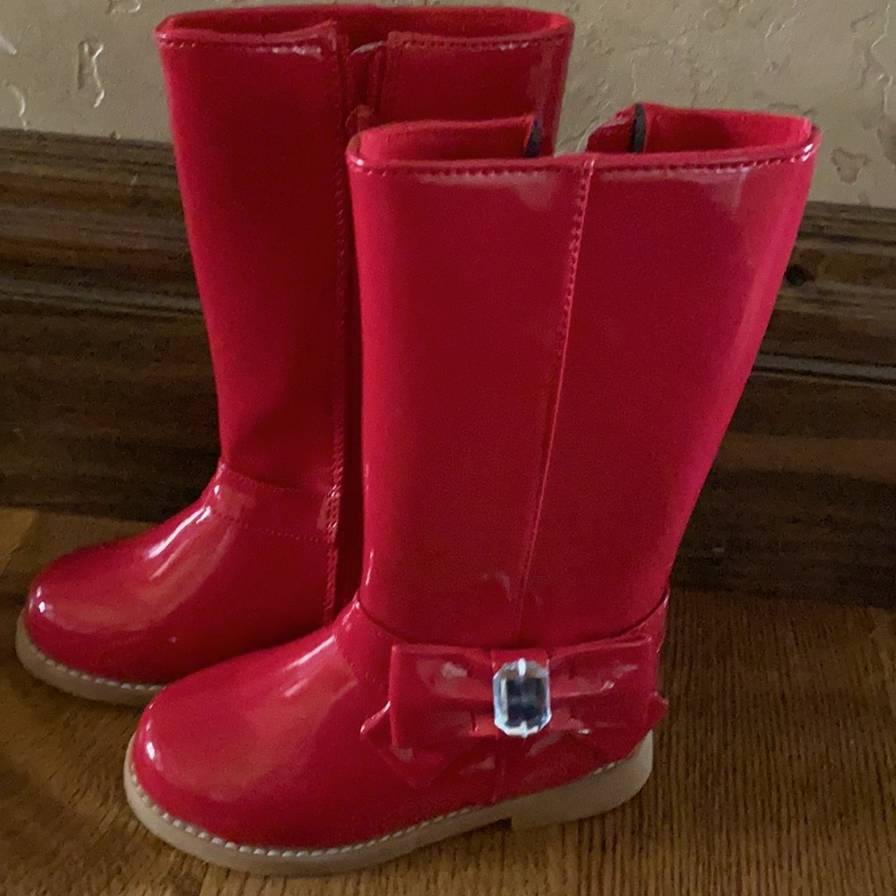 Beautiful red boots